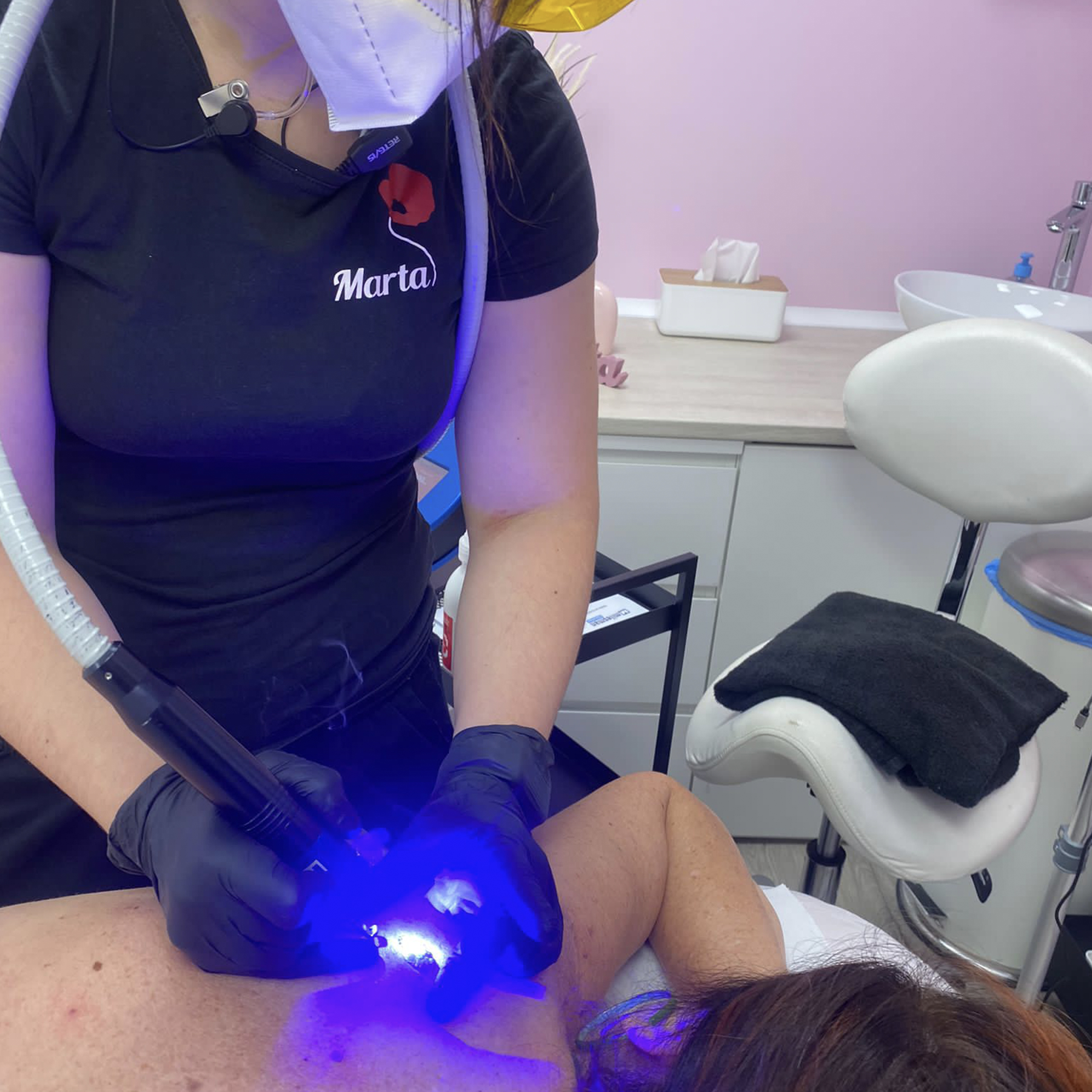 laser blue bonita mia